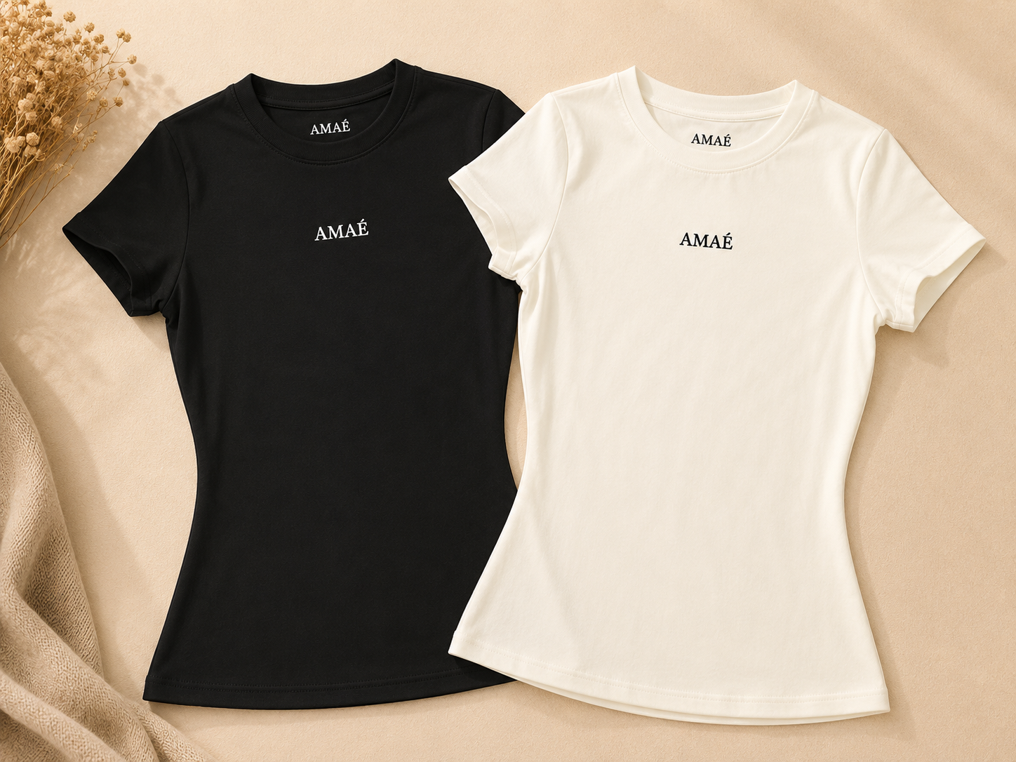 AMAÉ Active Fitted T-Shirt